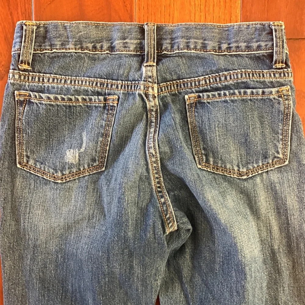GAP Old Navy Jeans Lot Girls Size 10 Boyfriend Girlfriend Distressed 5 pocket